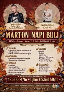 Márton napi buli - november 14.