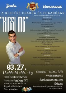 Zenés Vacsoraest - március 27.