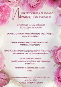 Nőnapi ajánlatunk - márc. 7-8.